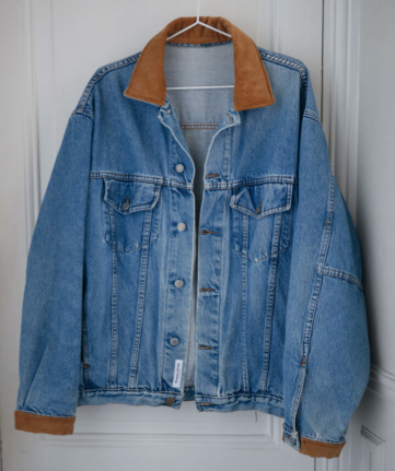 Veste en jean rétro Margaux redesign