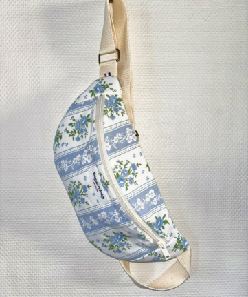 Banane fleurs bleues Margaux redesign