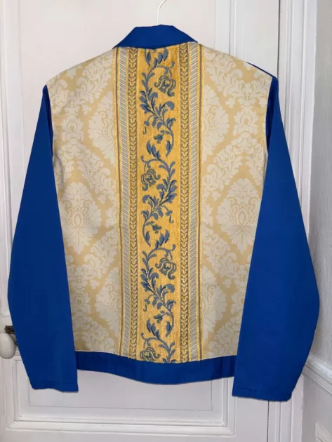 Bleu de travail jaune