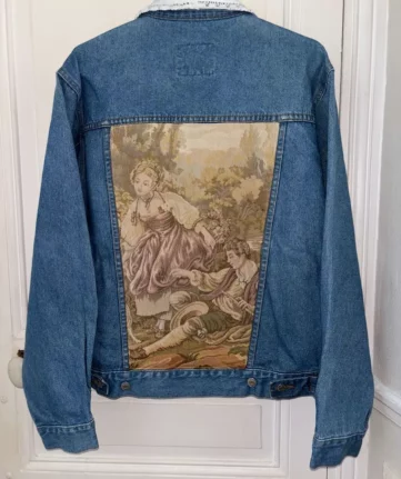 Veste jean romance Margaux redesign