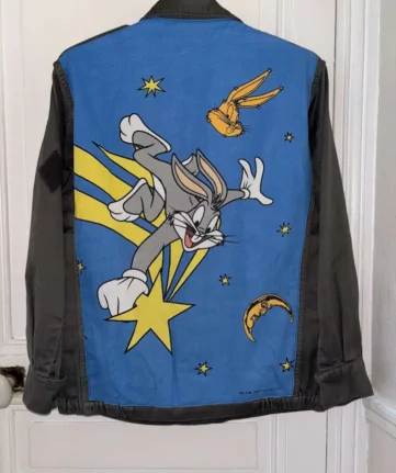 Veste militaire bugs bunny Margaux redesign