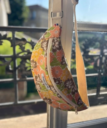 Banane fleurs orange Margaux redesign