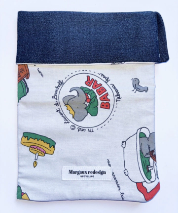 Pochette livre Babar Margaux redesign