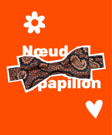 Noeuds papillons upcyclés